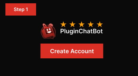Creating a new chatbot and giving it a name in PluginChatBot