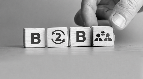 B2B services team using an AI sales chatbot to qualify enquiries