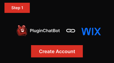 Step 1: Create a PluginChatBot account for a Wix website